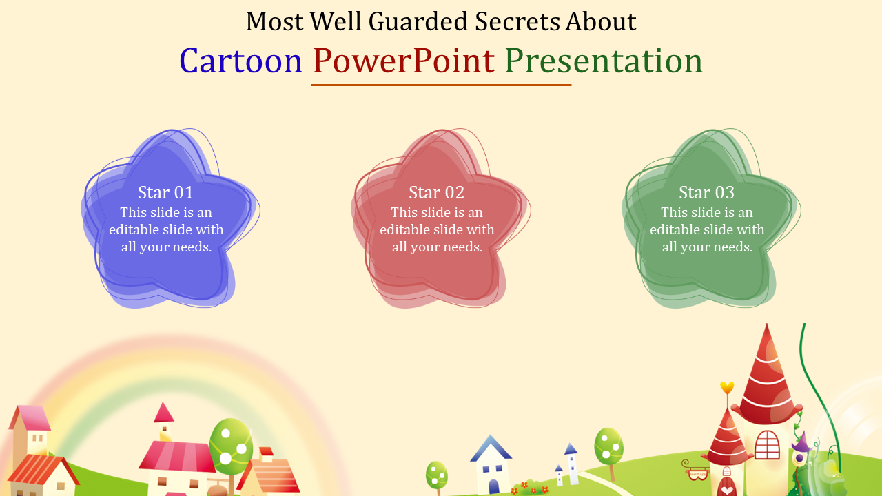 Elegant Cartoon PowerPoint and Google Slides Presentation